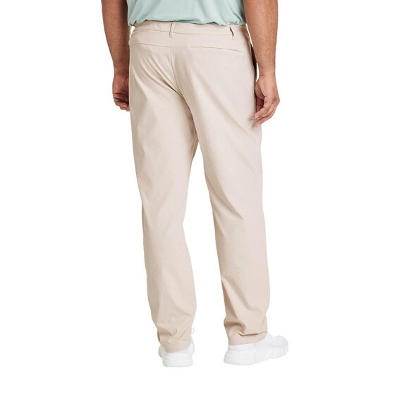 NWT All In Motion Commuter Zip Button Pants 90277443 Light Taupe Brown 38x30 - Picture 2 of 9